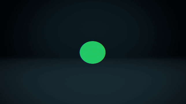 Motion graphics animation bumper for introducing next artist